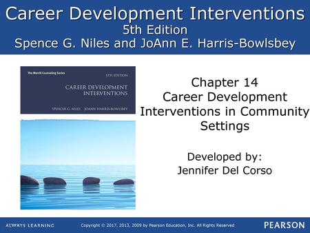 Career Development Interventions in Community Settings