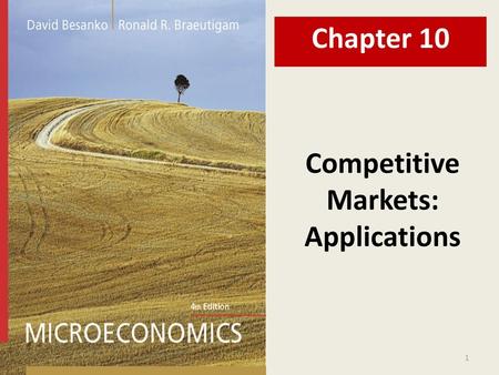 Markets: Applications