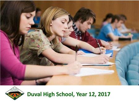 Duval High School, Year 12, 2017.