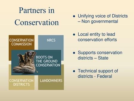 Partners in Conservation