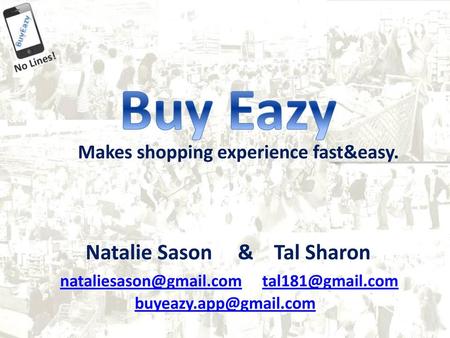 Buy Eazy Natalie Sason & Tal Sharon