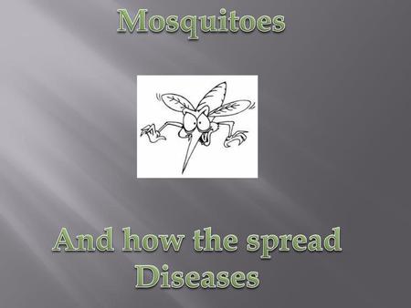 And how the spread Diseases