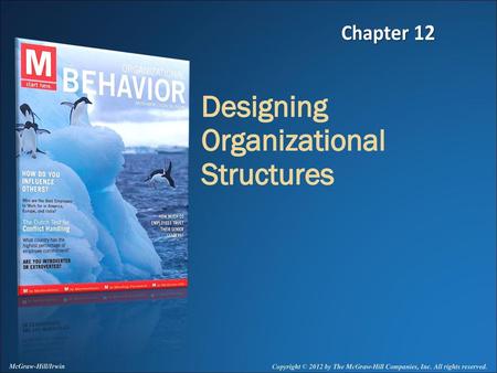 Designing Organizational Structures