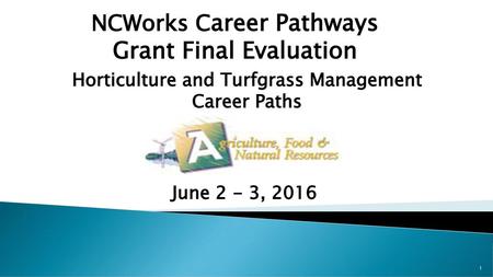 NCWorks Career Pathways Grant Final Evaluation