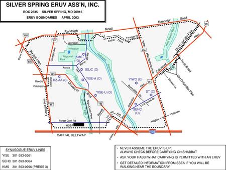 SILVER SPRING ERUV ASS'N, INC.