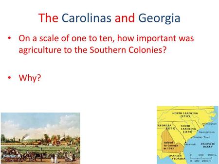 The Carolinas and Georgia