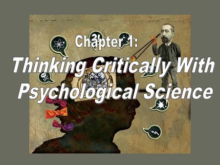 Thinking Critically With Psychological Science