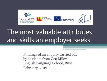 The most valuable attributes and skills an employer seeks