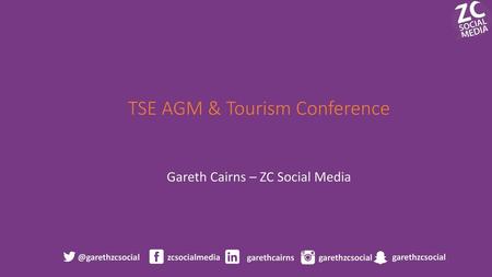 TSE AGM & Tourism Conference