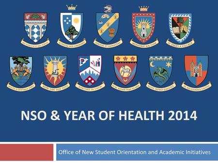 Office of New Student Orientation and Academic Initiatives