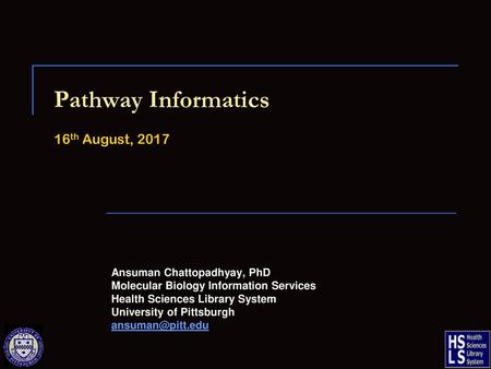 Pathway Informatics 16th August, 2017