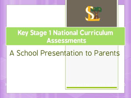 Key Stage 1 National Curriculum