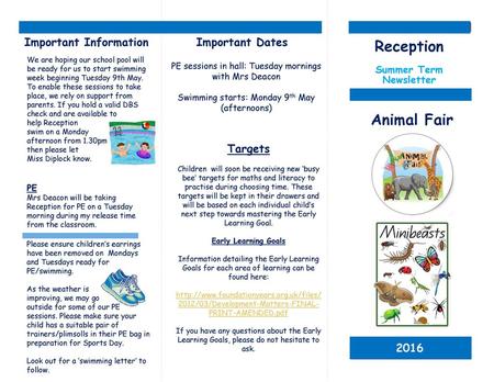 Summer Term Newsletter