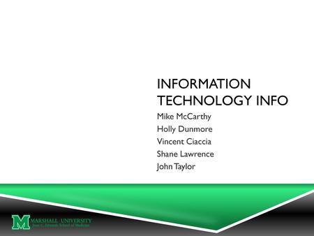 Information technology info