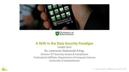 A Shift in the Data Security Paradigm