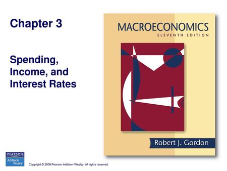 Spending, Income, and Interest Rates