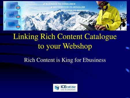 Linking Rich Content Catalogue to your Webshop