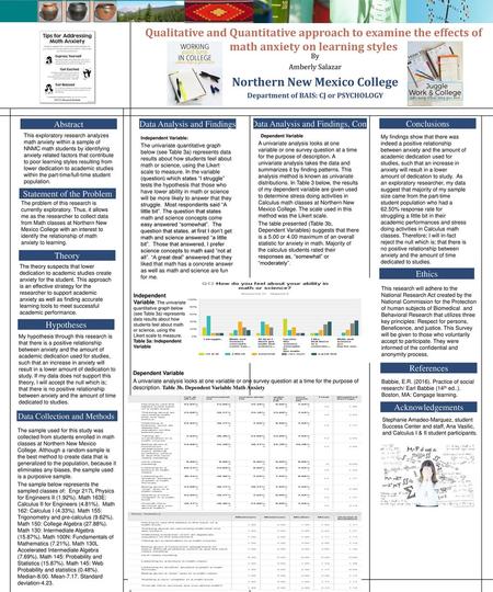 Northern New Mexico College Department of BAIS: CJ or PSYCHOLOGY