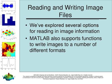 Reading and Writing Image Files