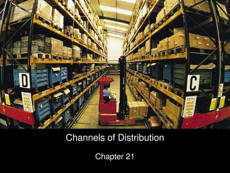 Channels of Distribution