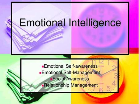 Emotional Intelligence