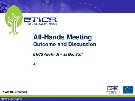 All-Hands Meeting Outcome and Discussion