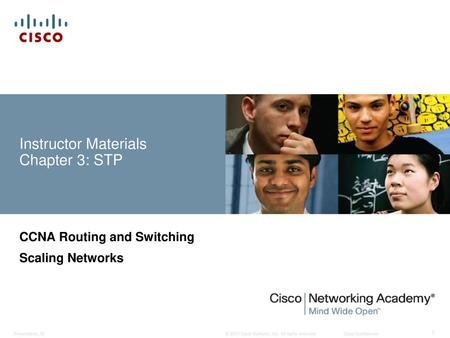 Instructor Materials Chapter 3: STP