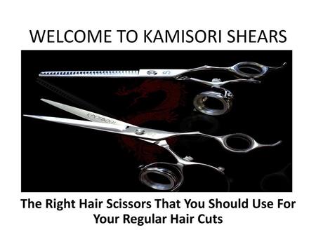 WELCOME TO KAMISORI SHEARS