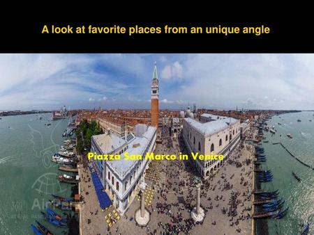 Piazza San Marco in Venice