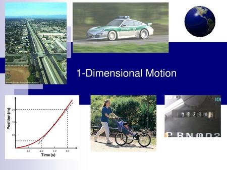 1-Dimensional Motion.