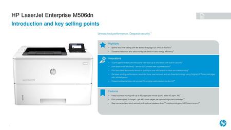 HP LaserJet Enterprise M506dn