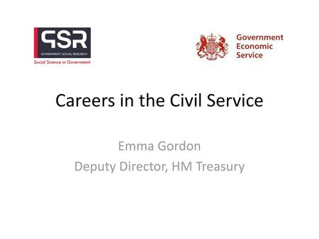 Careers in the Civil Service