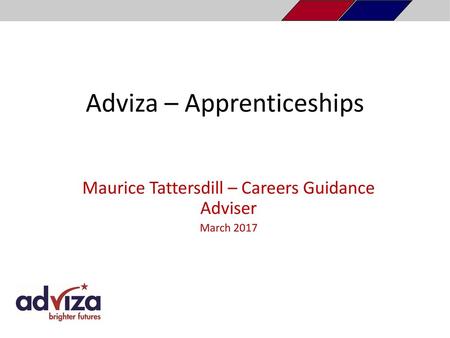 Adviza – Apprenticeships