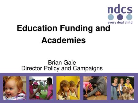 Education Funding and Academies