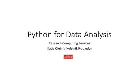 Python for Data Analysis