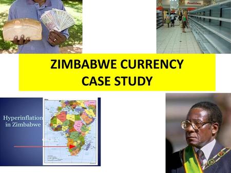 ZIMBABWE CURRENCY CASE STUDY