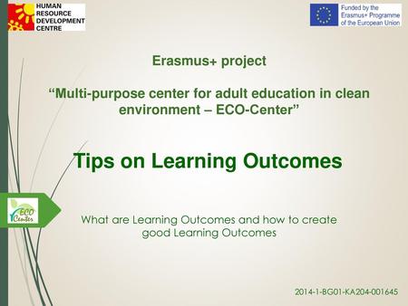 What are Learning Outcomes and how to create good Learning Outcomes