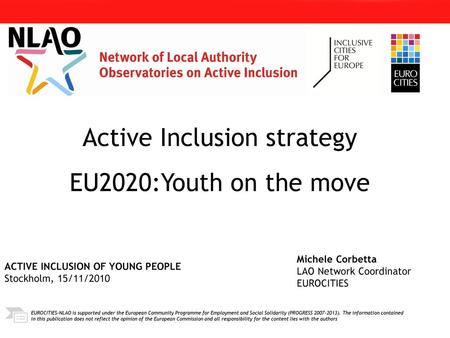 Active Inclusion strategy