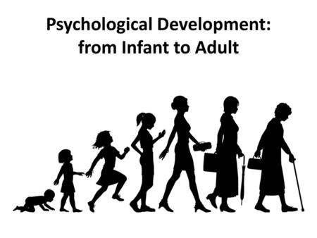 Psychological Development: from Infant to Adult