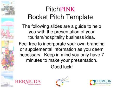 PitchPINK Rocket Pitch Template