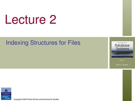 Indexing Structures for Files