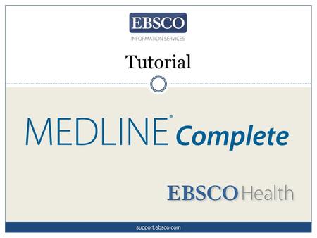 Tutorial support.ebsco.com.