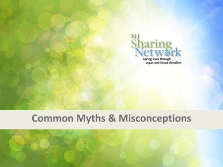 Common Myths & Misconceptions