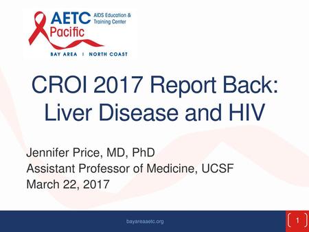 CROI 2017 Report Back: Liver Disease and HIV