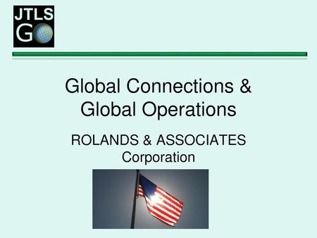 Global Connections & Global Operations