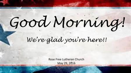 Rose Free Lutheran Church