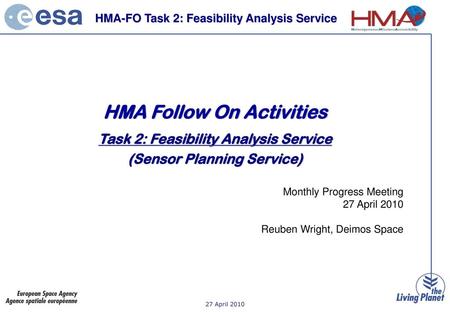 HMA Follow On Activities