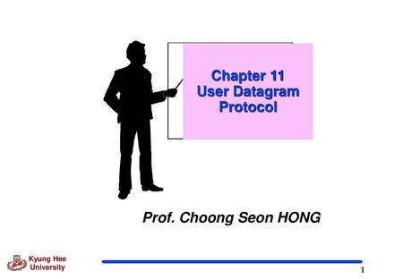 Chapter 11 User Datagram Protocol