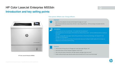 HP Color LaserJet Enterprise M553dn