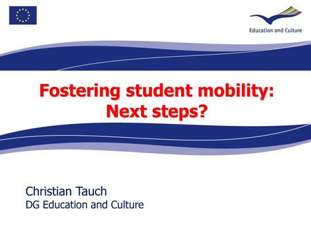 Fostering student mobility: